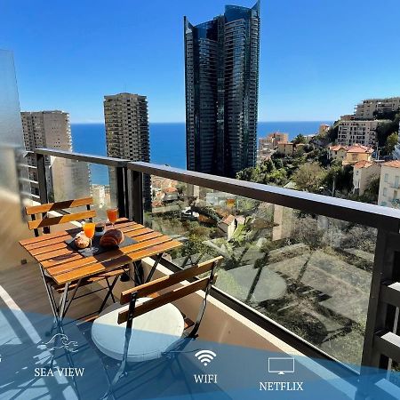 New Studio, Piscine Et Vue Mer • Proche De Monaco 博索莱伊 外观 照片