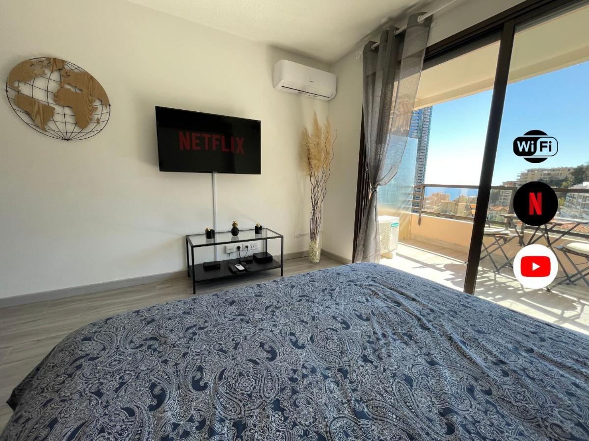New Studio, Piscine Et Vue Mer • Proche De Monaco 博索莱伊 外观 照片