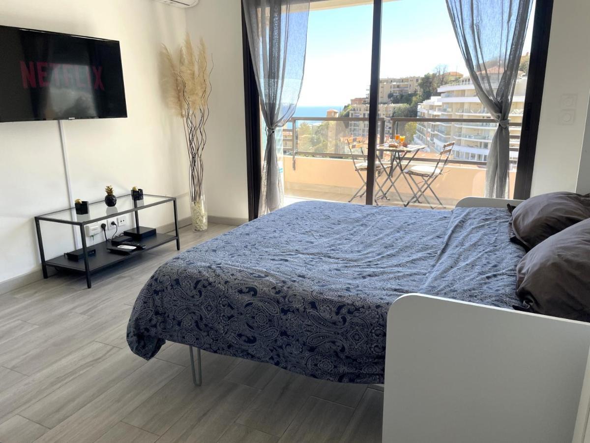 New Studio, Piscine Et Vue Mer • Proche De Monaco 博索莱伊 外观 照片